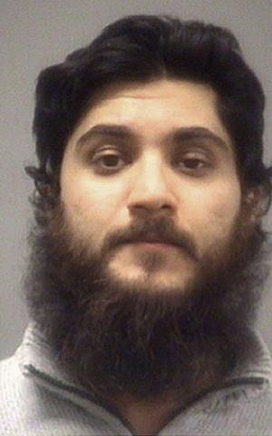This undated file photo provided by the Wake County Sheriff's Office via The News & Observer, shows Basit Javed Sheikh. Sheikh, 29, of Cary, N.C., a Pakistani native living in the US, is facing federal charges that he sought to join an al-Qaeda-linked militant group fighting the regime of Syrian President Bashar Assad. (photo credit: AP/Wake County Sheriff's Office via The News & Observer)