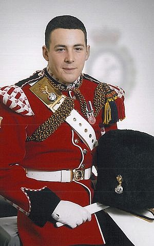 This undated file image released on Thursday May 23, 2013 by the British Ministry of Defence, shows Lee Rigby, who was attacked and killed by two men in the Woolwich area of London on May 23, 2013. (photo credit: AP Photo/MOD, File)