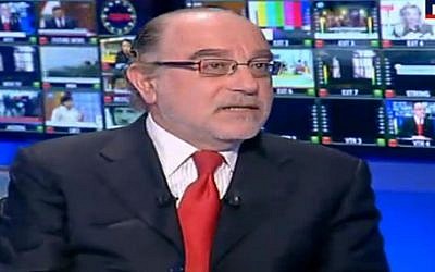 Former finance minister and ambassador to the US Mohammad Chatah, of the March 14 bloc, was assassinated in Beirut on Friday, December 27, 2013. (Screenshot/MTV) Former finance minister and ambassador to the US Mohammad Chatah, of the March 14 bloc, was assassinated in Beirut on Friday, December 27, 2013. (Screenshot/MTV)