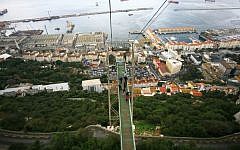 A view of Gibraltar (photo credit: Chen Leopold/Flash90)