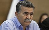 Environmental Protection Minister Amir Peretz (photo credit: Flash90)