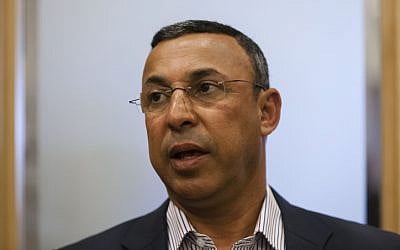 Former Palestinian minister of prisoner affairs Ashraf al-Ajrami, July 8, 2013 (Flash90)