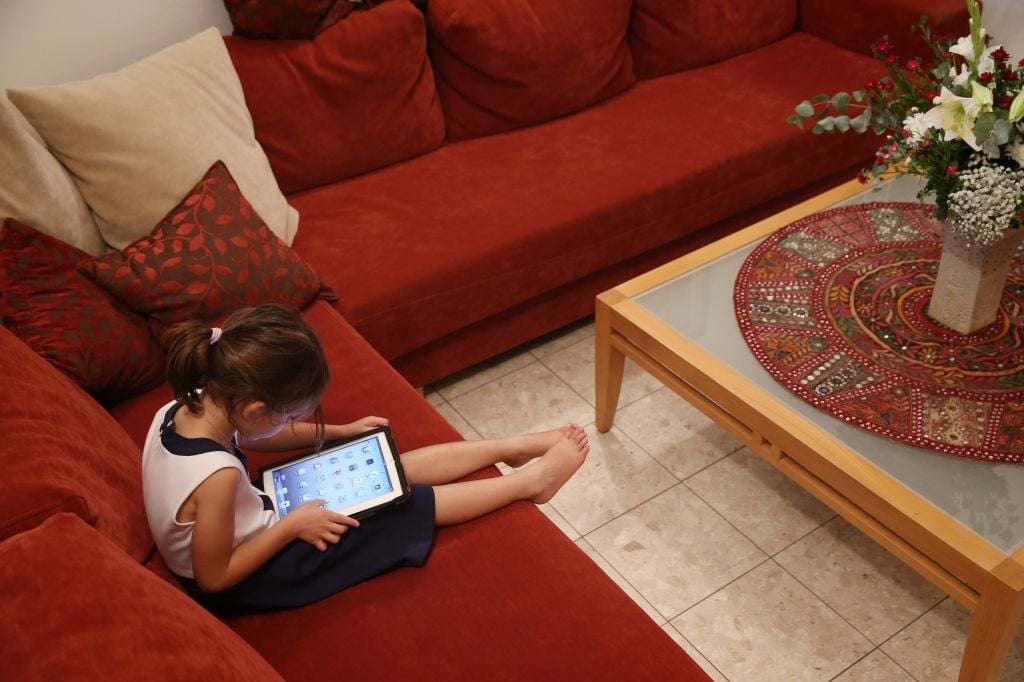 Everyone needs downtime from the screens, say experts (photo credit: Nati Shohat/Flash 90)