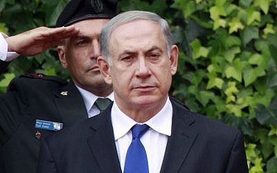 Prime Minister Benjamin Netanyahu reviews the honor guard during an intergovernmental summit with Italian Premier Enrico Letta in Rome, Monday, Dec. 2, 2013. (Photo credit: AP/Gregorio Borgia)
