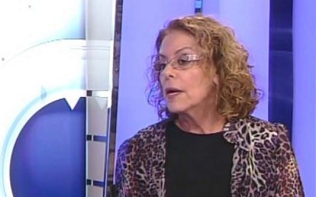 President of the Ben Gurion University of the Negev, Professor Rivka Carmi. (screen capture: Youtube/DaromTvNews1) President of the Ben Gurion University of the Negev, Professor Rivka Carmi. (screen capture: Youtube/DaromTvNews1)