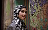 Egyptian rapper Myam Mahmoud poses for a portrait in downtown Cairo. Mahmoud, an 18-year-old Egyptian, rapped her way to the semi-finals of the Middle East’s hit TV show Arabs Got Talent. While she didn’t win the program, Mahmoud did succeed in shining a spotlight on the social ills that plague Egypt today. (AP Photo/Maya Alleruzzo)