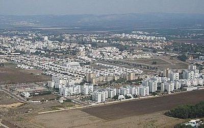 The northern coastal town of Nahariya (photo credit: Wikimedia Commons Public Domain)