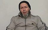 Warren Weinstein, a 72-year-old American development worker kidnapped in Pakistan by al-Qaida, on Devember 26, 2013. (photo credit: AP Photo via AP video)