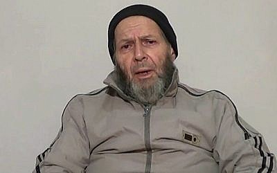 Warren Weinstein, a 72-year-old American development worker kidnapped in Pakistan by al-Qaida, on Devember 26, 2013. (photo credit: AP Photo via AP video)