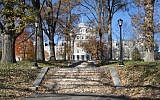 The board at the Hillel chapter of Swarthmore College in Pennsylvania is openly rejecting guidelines on Israel debate adopted by the international umbrella group. (photo credit: Wikicommons/via JTA)