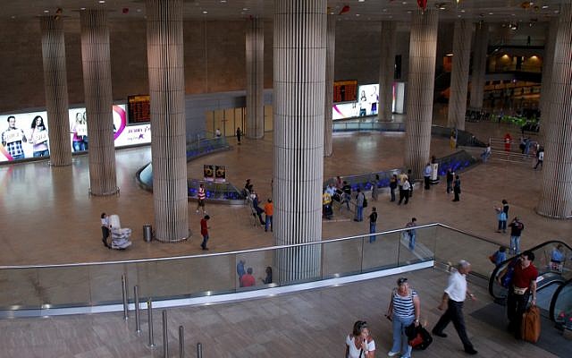 A general view of the arrival hall of Terminal 3 Ben Gurion International Airport (Gili Yaari/Flash90) A general view of the arrival hall of Terminal 3 Ben Gurion International Airport (Gili Yaari/Flash90)