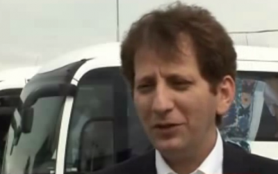 Iranian billionaire Babak Zanjani (screen capture: YouTube/Lenziran Newsvideo)