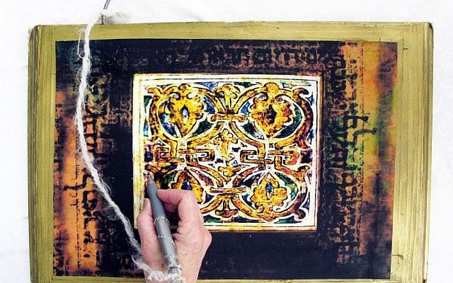 Cynthia Beth Rubin's 'Layered Histories' is an interactive digital representation of  the history of the Marseilles Bible. (photo credit: Cynthia Beth Rubin)