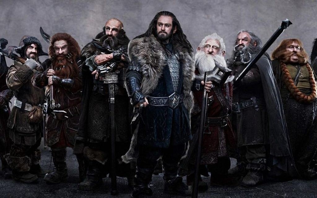J.R.R. Tolkien's band of displaced dwarves come to life in 'The Hobbit' film trilogy (photo credit: courtesy Warner Bros.) J.R.R. Tolkien's band of displaced dwarves come to life in 'The Hobbit' film trilogy (photo credit: courtesy Warner Bros.)