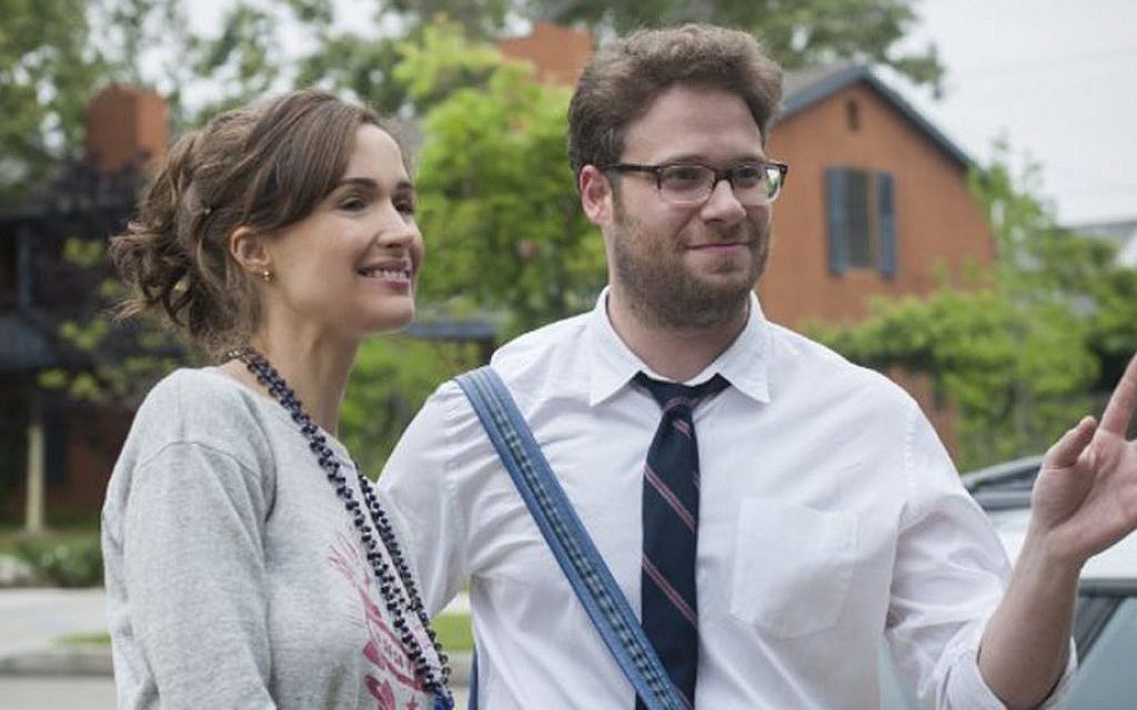 Wait, Seth Rogen plays the square? 'Neighbors' (photo credit: courtesy Universal Pictures)