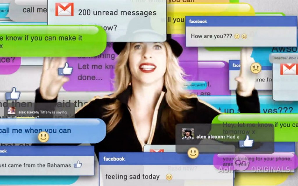 Tiffany Shlain turns off all technology for her Technology Shabbat (Courtesy Tiffany Shlain) Tiffany Shlain turns off all technology for her Technology Shabbat (Courtesy Tiffany Shlain)