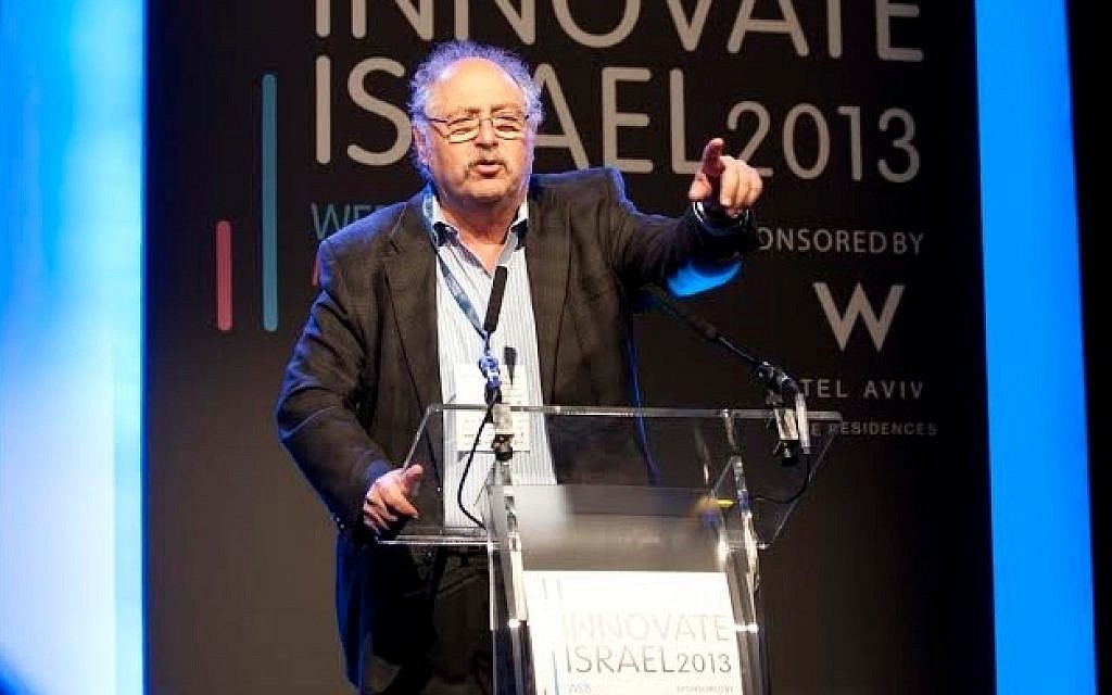 Innovate Israel Co-Chair and tech entrepreneur Yossi Vardi addresses the conference (photo: Blake Ezra Photography)