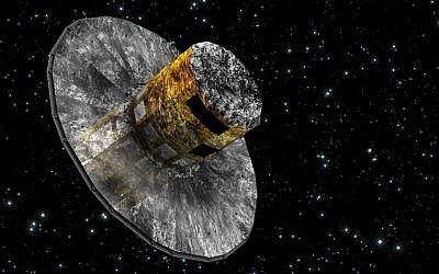 Artist's rendition of Gaia in space (photo credit: courtesy)