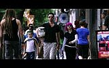 'Wish I Was Here' with Zach Braff, Joey King and Pierce Gagnon (photo credit: Lawrence Sher)