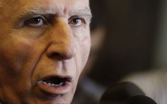 Azzam Al-Ahmad (photo credit: AP/Amr Nabil/File)