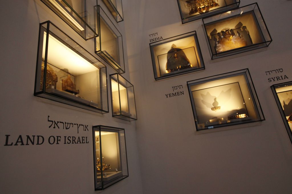 Just some of the Judaica displayed at the Israel Museum (photo credit: Miriam Alster/Flash 90)