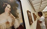 Illustrative photo: Art displayed at the Israel Museum in Jerusalem. (Photo by Miriam Alster/FLASH90)