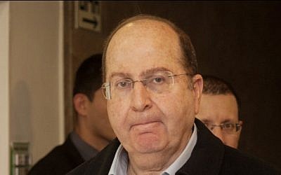 Defense Minister Moshe Ya'alon in Jerusalem on December 29, 2013. (photo credit: Ohad Zweigenberg/Flash90)