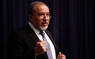 Foreign Minister Avigdor Liberman (photo credit: Flash90) 