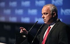 Intelligence Minister Yuval Steinitz addresses the seventh Annual INSS conference in Tel Aviv, Wednesday, January 29, 2014 (photo credit: Gideon Markowicz/Flash90)