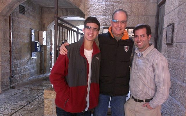 (L. to R.) Mission participants Danny Ingber, Ken Ingber, and Aaron Herman (Photo credit: Courtesy)