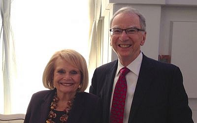 Joan and Irwin Jacobs (photo credit: Courtesy)
