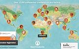 Locations of some of OHT translators (Photo credit: Courtesy)