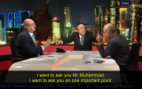 Al Jazeera segment on the Syrian army's lack of humanity (photo credit: YouTube screenshot)