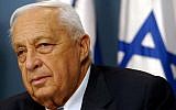 Late former prime minister Ariel Sharon. (photo credit: Flash90)