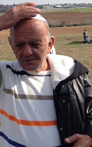 Avraham Cohen, who served under Sharon in the Yom Kippur War and defended his honor in prison (Photo credit: MItch Ginsburg/ Times of Israel)