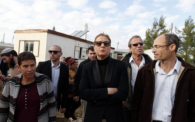 Tzipi Livni visits the West Bank settlement of Gvaot in Gush Etzion, December 19, 2012. (photo credit: Lior Mizrahi/Flash90) Tzipi Livni visits the West Bank settlement of Gvaot in Gush Etzion, December 19, 2012. (photo credit: Lior Mizrahi/Flash90)