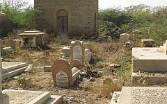 Jewish graves in Karachi, Pakistan (photo credit: courtesy)