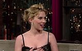 Actress Scarlett Johansson. (screen capture:YouTube/VideoJohansson)