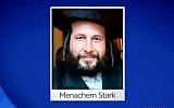 Menachem Stark (photo credit: Youtube screenshot)