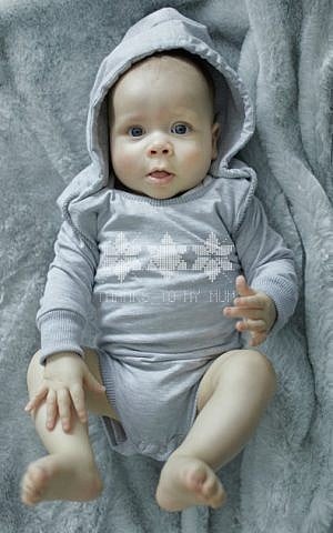 Even adorable little babies are proudly wearing RISK OY clothes. (Courtesy of RISK Made in Warsaw)
