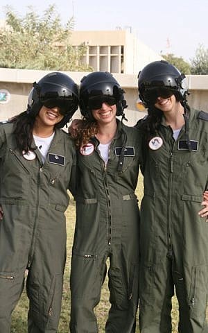 Three airwomen who graduated the course together in 2012 (Photo credit: courtesy: IAF)