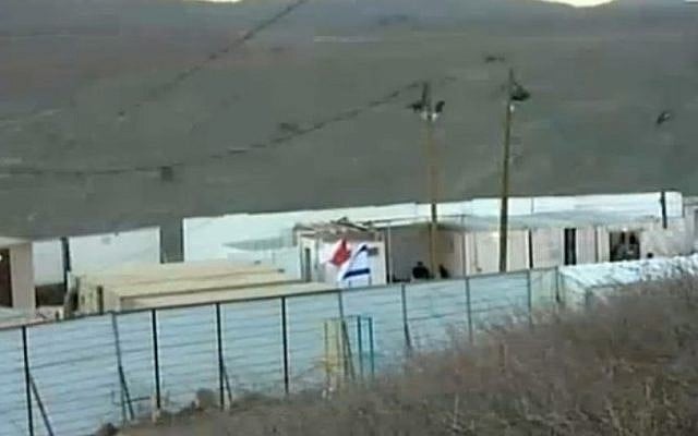 A military hospital set up by the IDF in the Golan Heights in order to treat wounded Syrians. (photo credit: screen capture, Channel 2)