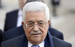 Palestinian Authority President Mahmoud Abbas (photo credit: Alain Jocard/AFP)
