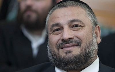 Current Bet Shemesh mayor Moshe Abutbul (Photo credit: Flash90)