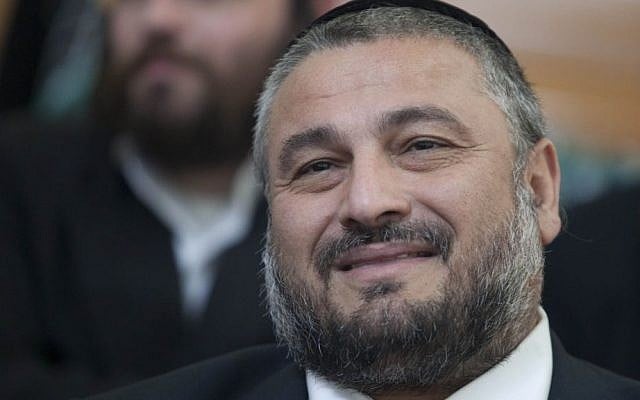 Current Bet Shemesh mayor Moshe Abutbul (Photo credit: Flash90)