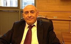 Balad MK Basel Ghattas (photo credit: Elhanan Miller/Times of Israel)