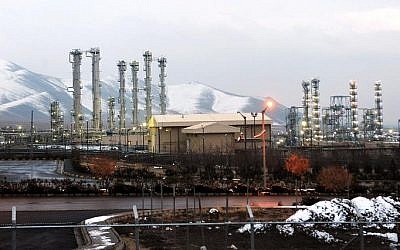 Iran's Arak heavy water reactor (photo credit: Hamid Foroutan/ISNA/AFP)
