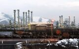 Iran's Arak heavy water reactor (photo credit: Hamid Foroutan/ISNA/AFP)
