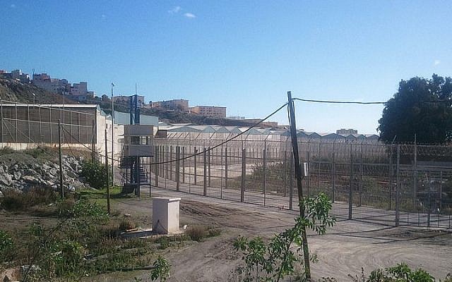 The border fence between Spanish territory and Morocco, on Ceuta (Xemenendura/Wikimedia Commons) The border fence between Spanish territory and Morocco, on Ceuta (Xemenendura/Wikimedia Commons)