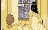 Tomer Hanuka's 'Perfect Storm' graces the cover of the February 10, 2014 edition of The New Yorker. (Tomer Hanuka/The New Yorker)